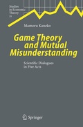 Cover: Game Theory and Mutual Misunderstanding - Springer