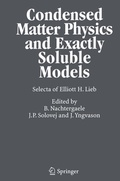 Cover: Condensed Matter Physics and Exactly Soluble Models - Springer