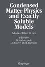 Cover: Condensed Matter Physics and Exactly Soluble Models - Springer
