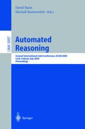 Cover: Automated Reasoning - Springer