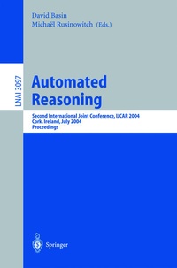 Enlarge image Cover: Automated Reasoning - Springer