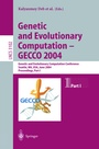 Cover: Genetic and Evolutionary Computation - GECCO 2004 - Springer
