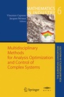 Cover: Multidisciplinary Methods for Analysis, Optimization and Control of Complex Systems - Springer