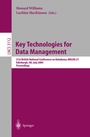 Cover: Key Technologies for Data Management - Springer