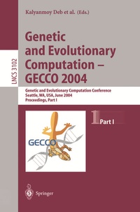 Enlarge image Cover: Genetic and Evolutionary Computation - GECCO 2004 - Springer