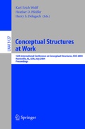 Cover: Conceptual Structures at Work - Springer