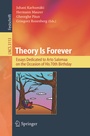 Cover: Theory Is Forever - Springer