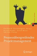 Cover: Prozess&uuml;bergreifendes Projektmanagement - Springer