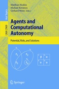 Cover: Agents and Computational Autonomy - Springer