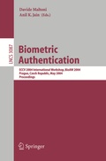 Cover: Biometric Authentication - Springer