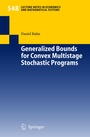 Cover: Generalized Bounds for Convex Multistage Stochastic Programs - Springer