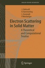Cover: Electron Scattering in Solid Matter - Springer