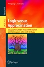 Cover: Logic versus Approximation - Springer