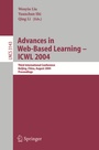 Cover: Advances in Web-Based Learning - ICWL 2004 - Springer