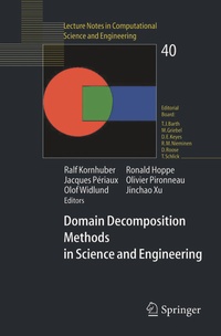 Enlarge image Cover: Domain Decomposition Methods in Science and Engineering - Springer