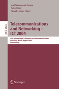 Cover: Telecommunications and Networking - ICT 2004 - Springer