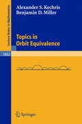 Cover: Topics in Orbit Equivalence - Springer