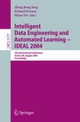 Cover: Intelligent Data Engineering and Automated Learning - IDEAL 2004 - Springer