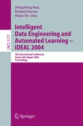 Cover: Intelligent Data Engineering and Automated Learning - IDEAL 2004 - Springer