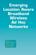 Cover: Emerging Location Aware Broadband Wireless Ad Hoc Networks - Springer