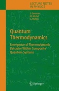 Cover: Quantum Thermodynamics - Springer