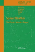 Cover: Space Weather - Springer