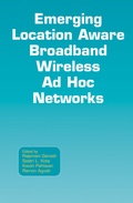 Cover: Emerging Location Aware Broadband Wireless Ad Hoc Networks - Springer