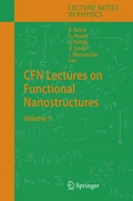 Cover: CFN Lectures on Functional Nanostructures - Springer