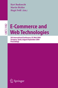 Abbildung von: E-Commerce and Web Technologies - Springer