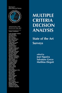 Abbildung von: Multiple Criteria Decision Analysis: State of the Art Surveys - Springer