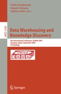 Cover: Data Warehousing and Knowledge Discovery - Springer