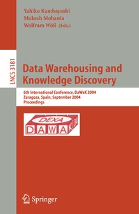 Enlarge image Cover: Data Warehousing and Knowledge Discovery - Springer