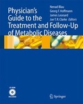 Cover: Physician's Guide to the Treatment and Follow-Up of Metabolic Diseases - Springer