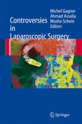 Cover: Controversies in Laparoscopic Surgery - Springer