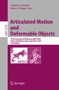 Cover: Articulated Motion and Deformable Objects - Springer