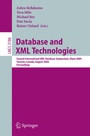 Cover: Database and XML Technologies - Springer