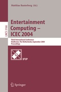 Cover: Entertainment Computing - ICEC 2004 - Springer