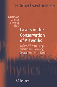 Enlarge image Cover: Lasers in the Conservation of Artworks - Springer
