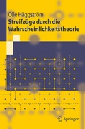 Cover: Streifz&uuml;ge durch die Wahrscheinlichkeitstheorie - Springer