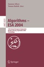 Cover: Algorithms -- ESA 2004 - Springer