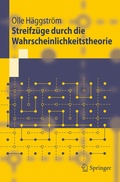 Cover: Streifz&uuml;ge durch die Wahrscheinlichkeitstheorie - Springer