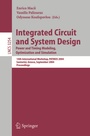 Cover: Integrated Circuit and System Design - Springer