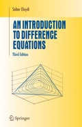 Cover: An Introduction to Difference Equations - Springer