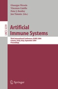 Cover: Artificial Immune Systems - Springer