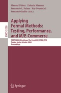 Cover: Applying Formal Methods: Testing, Performance, and M/E-Commerce - Springer