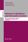 Cover: Advances in Databases and Information Systems - Springer