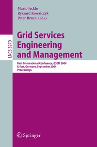 Enlarge image Cover: Grid Services Engineering and Management - Springer