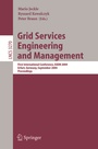 Cover: Grid Services Engineering and Management - Springer