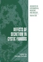 Cover: Defects of Secretion in Cystic Fibrosis - Birkhauser Boston Inc
