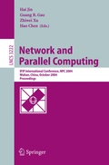 Cover: Network and Parallel Computing - Springer